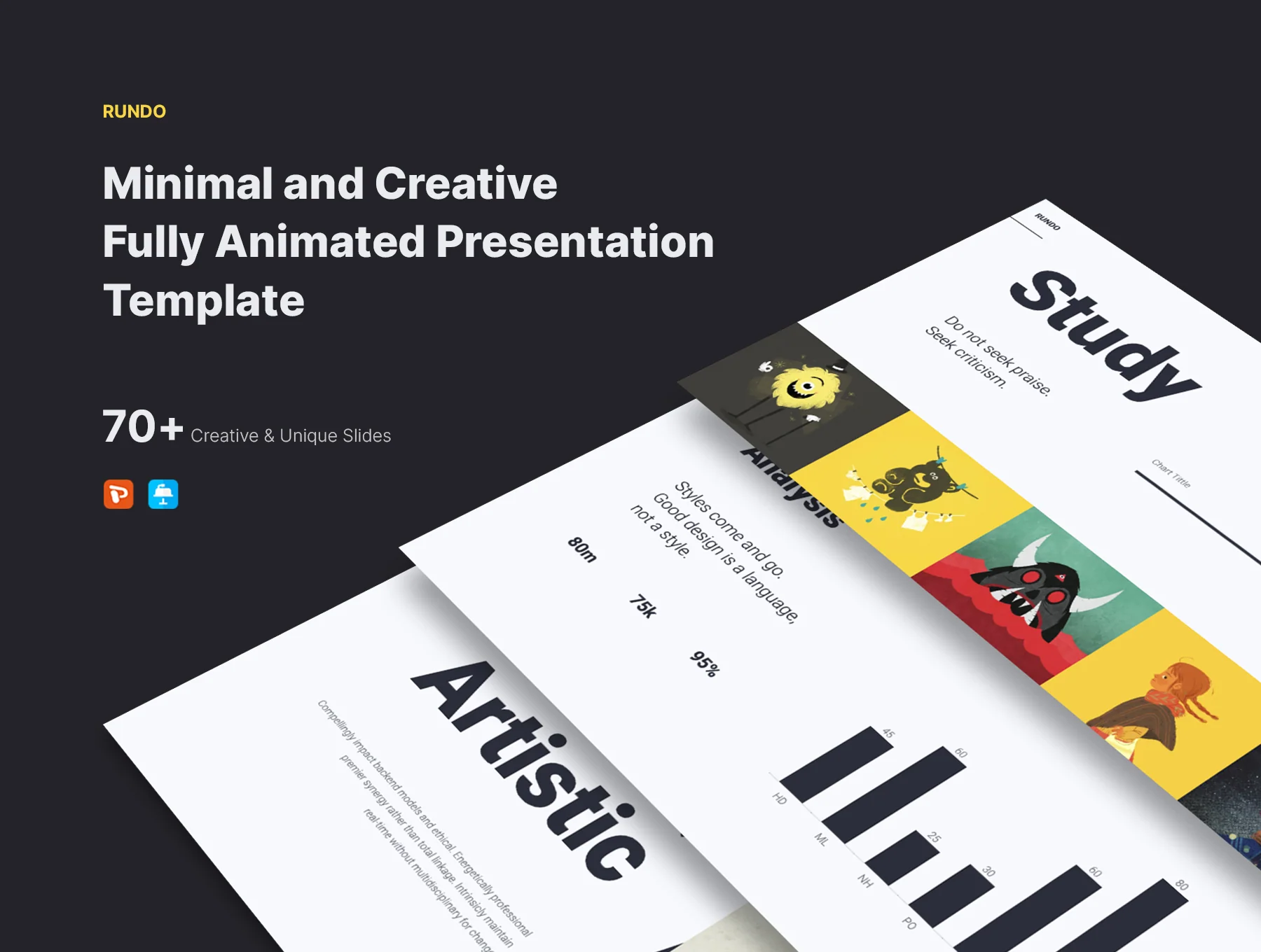 RUNDO - Minimal Presentation Template