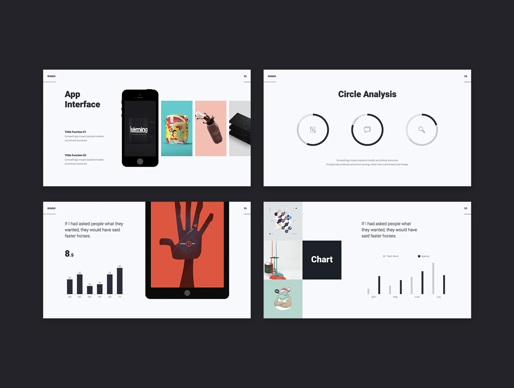 RUNDO - Minimal Presentation Template 8