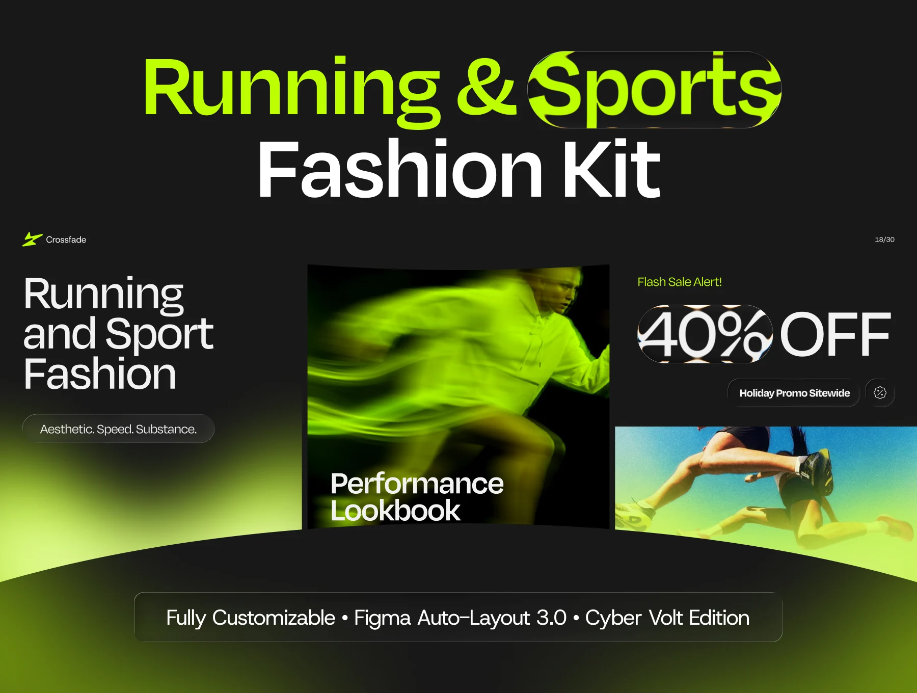 Running & Sports Fashion — Social Media Template Kit