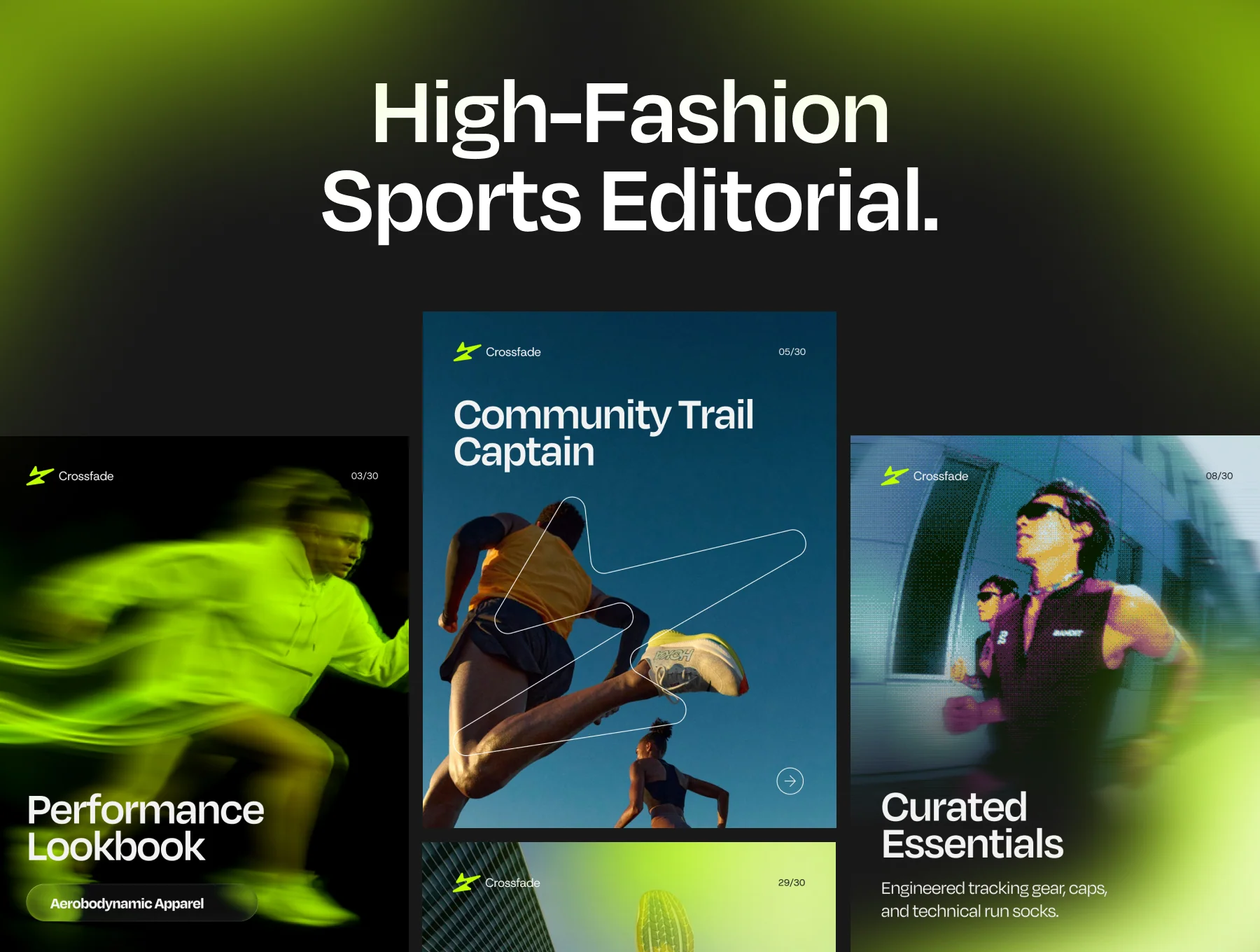 Running & Sports Fashion — Social Media Template Kit 5