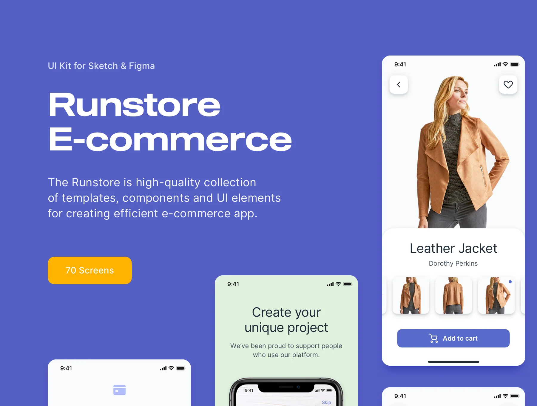 Runstore E-commerce UI Kit