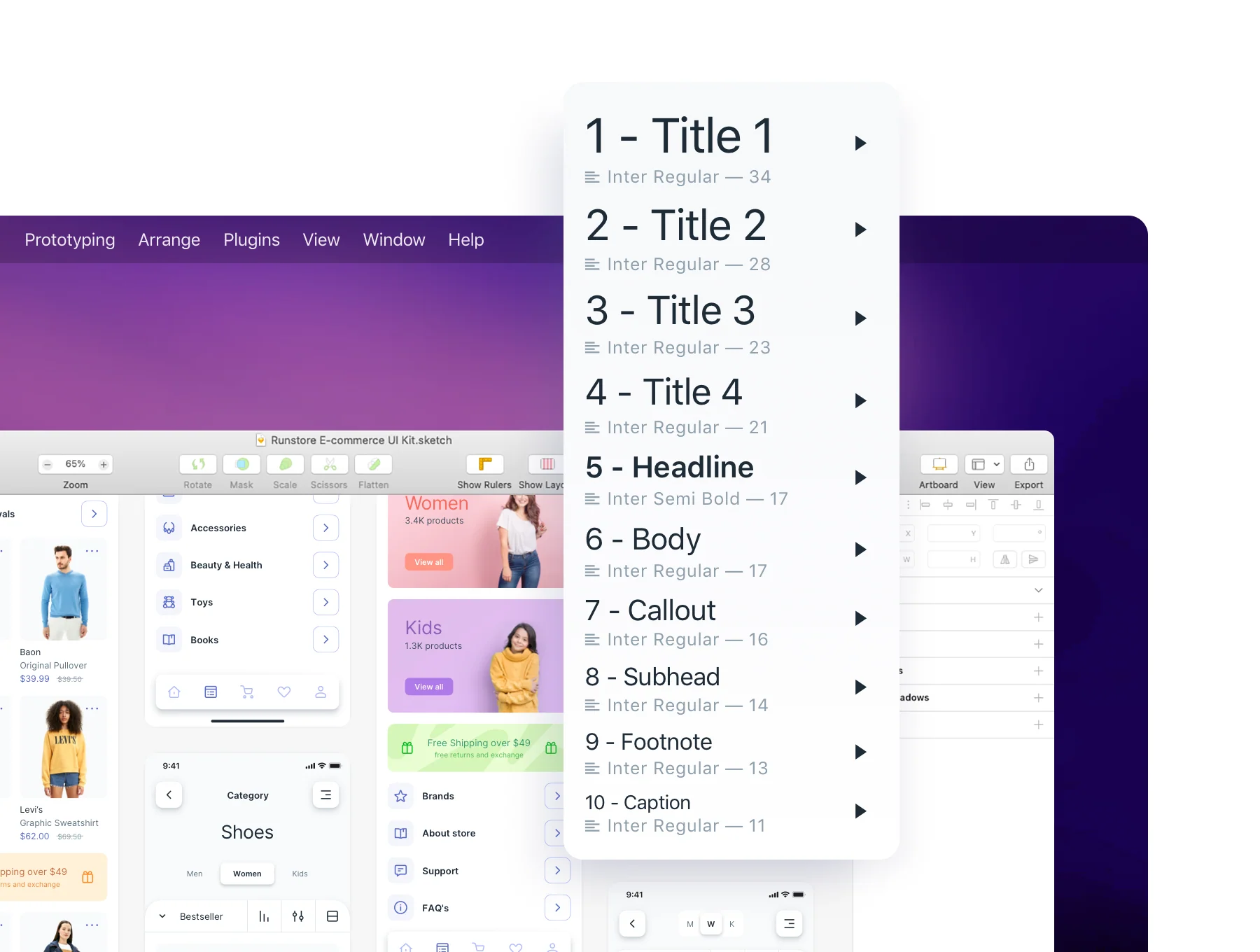 Runstore E-commerce UI Kit 6