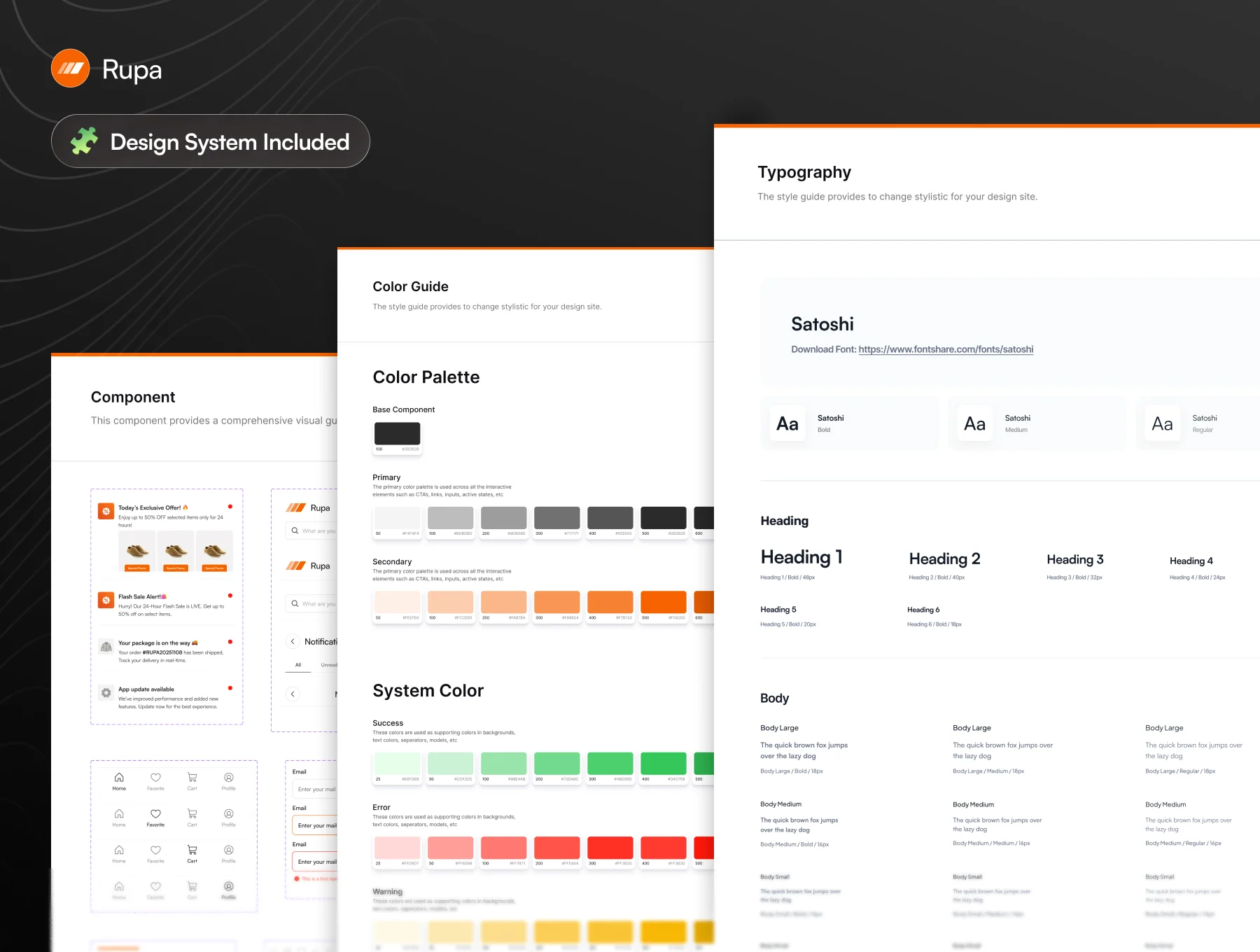 Rupa - Fashion e-Commerce App UI Kit 4