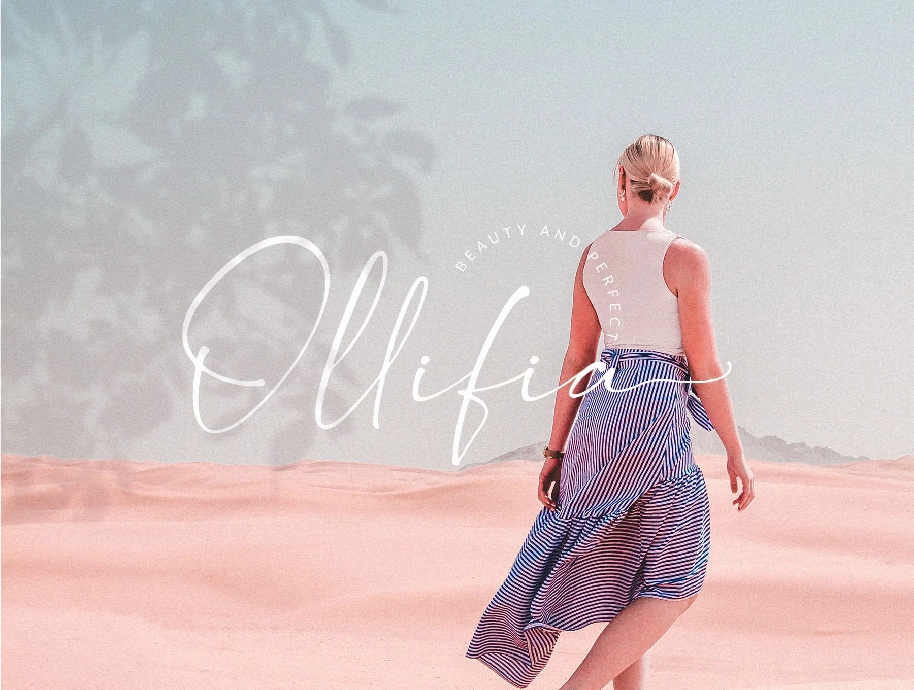 Ruttari // Chic Handwritten Font 8