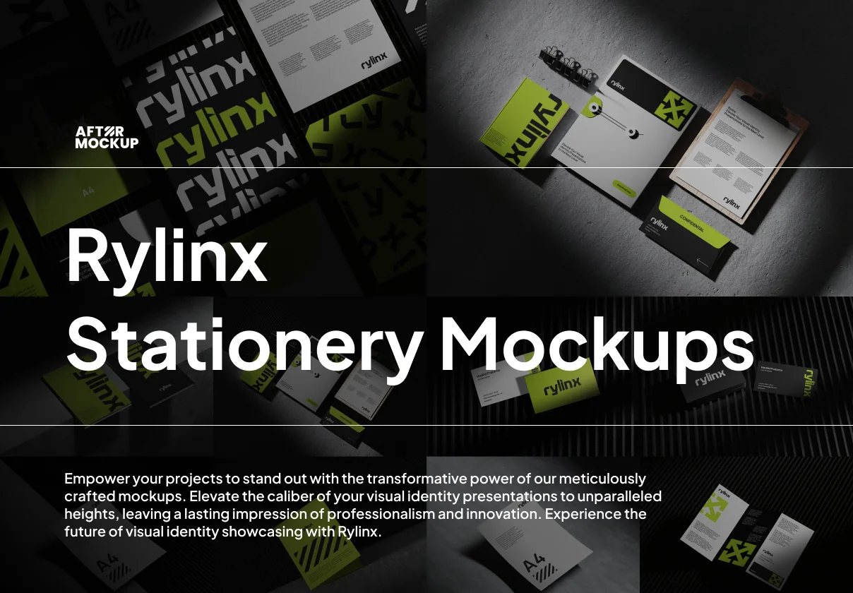 Rylinx Stationery Mockups