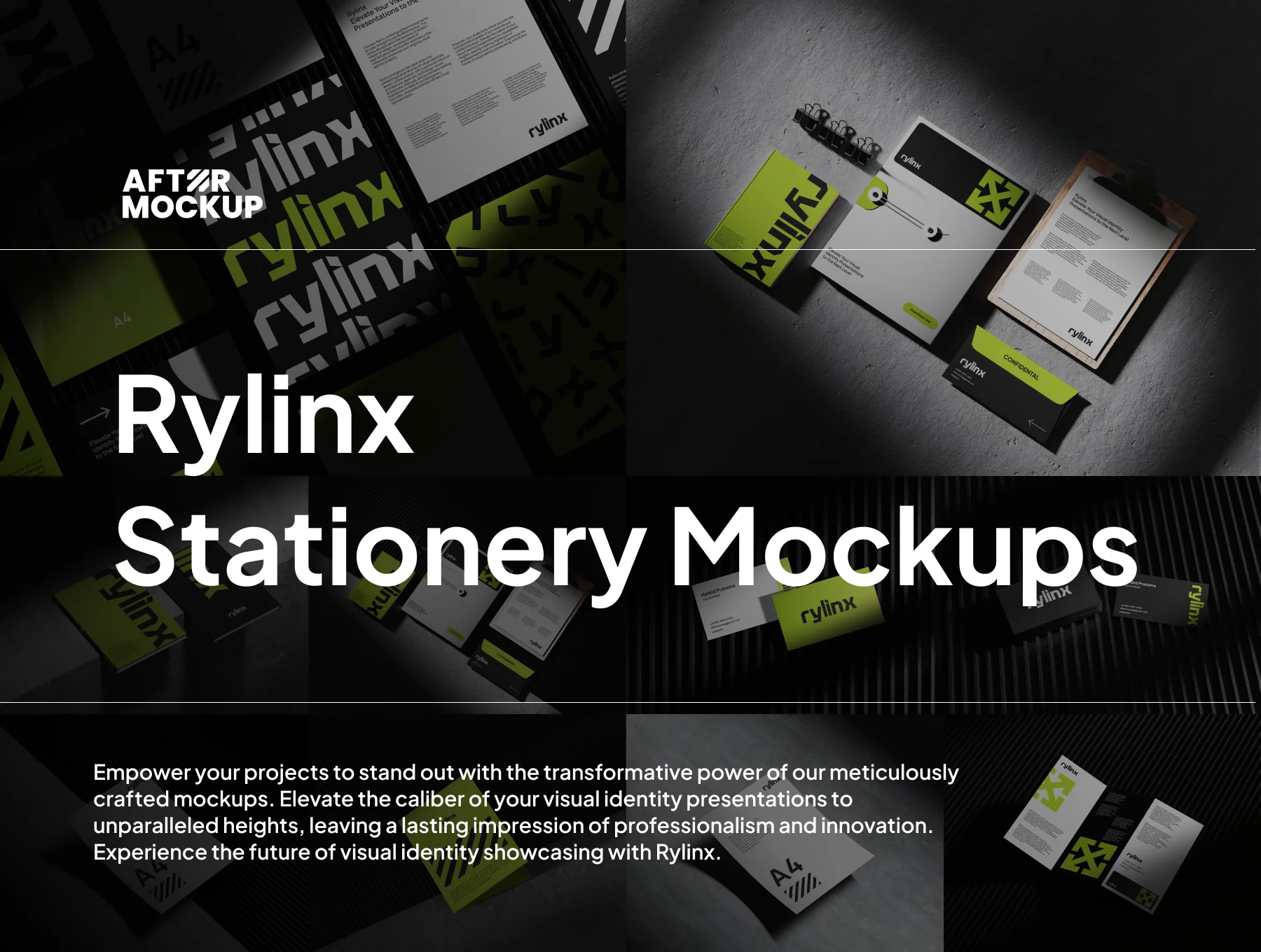Rylinx Stationery Mockups
