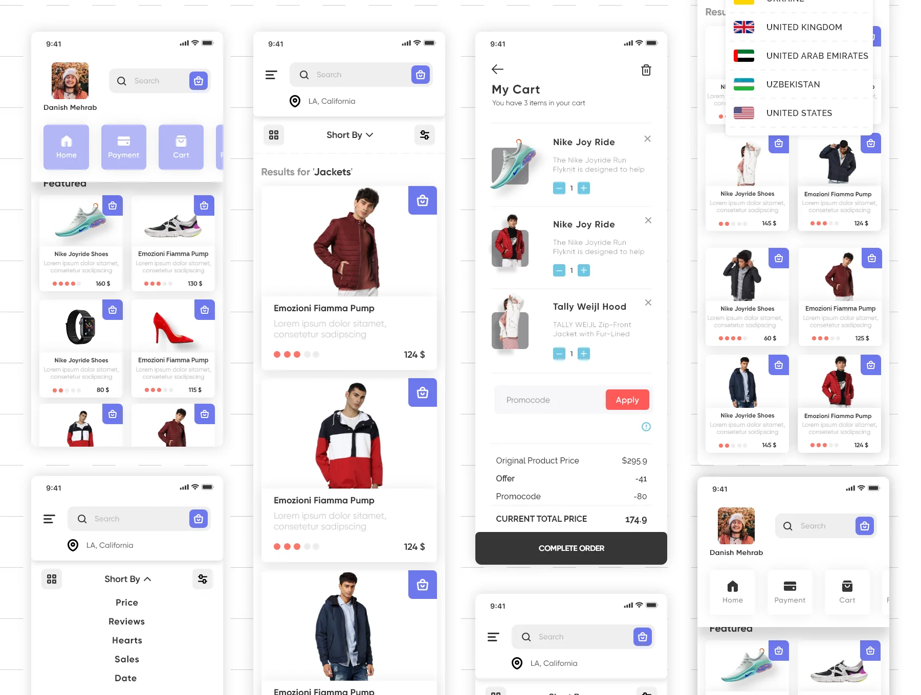 Ryzen Ecommerce App Ui Kit 2
