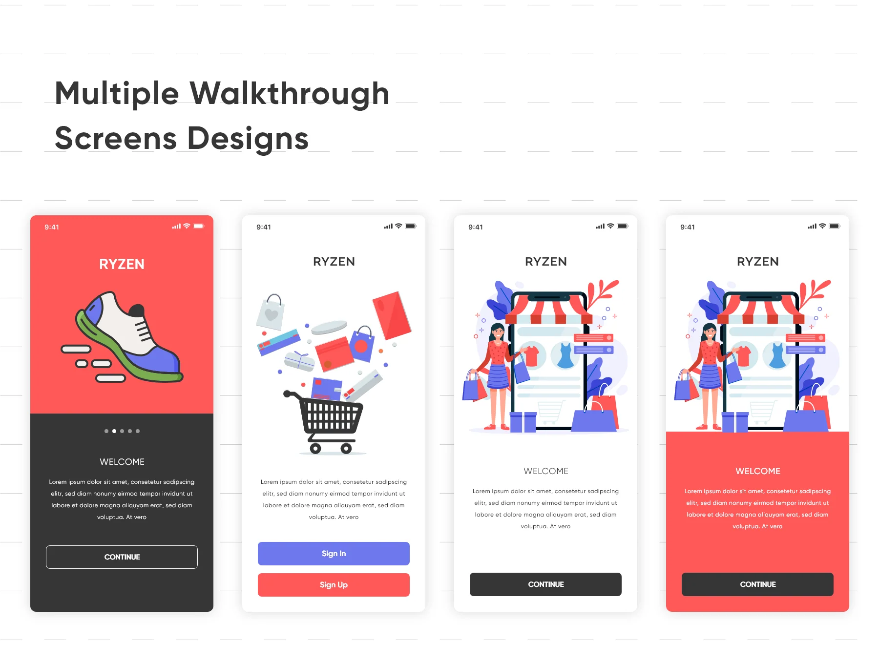 Ryzen Ecommerce App Ui Kit 3