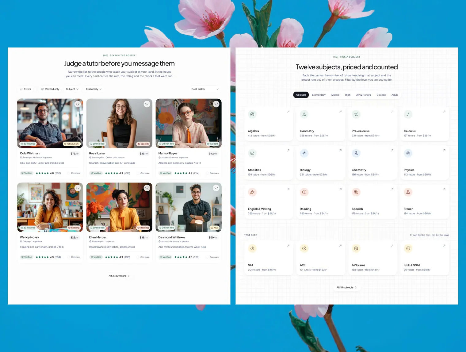 Saal — Tutor Marketplace React Next.js Template 2