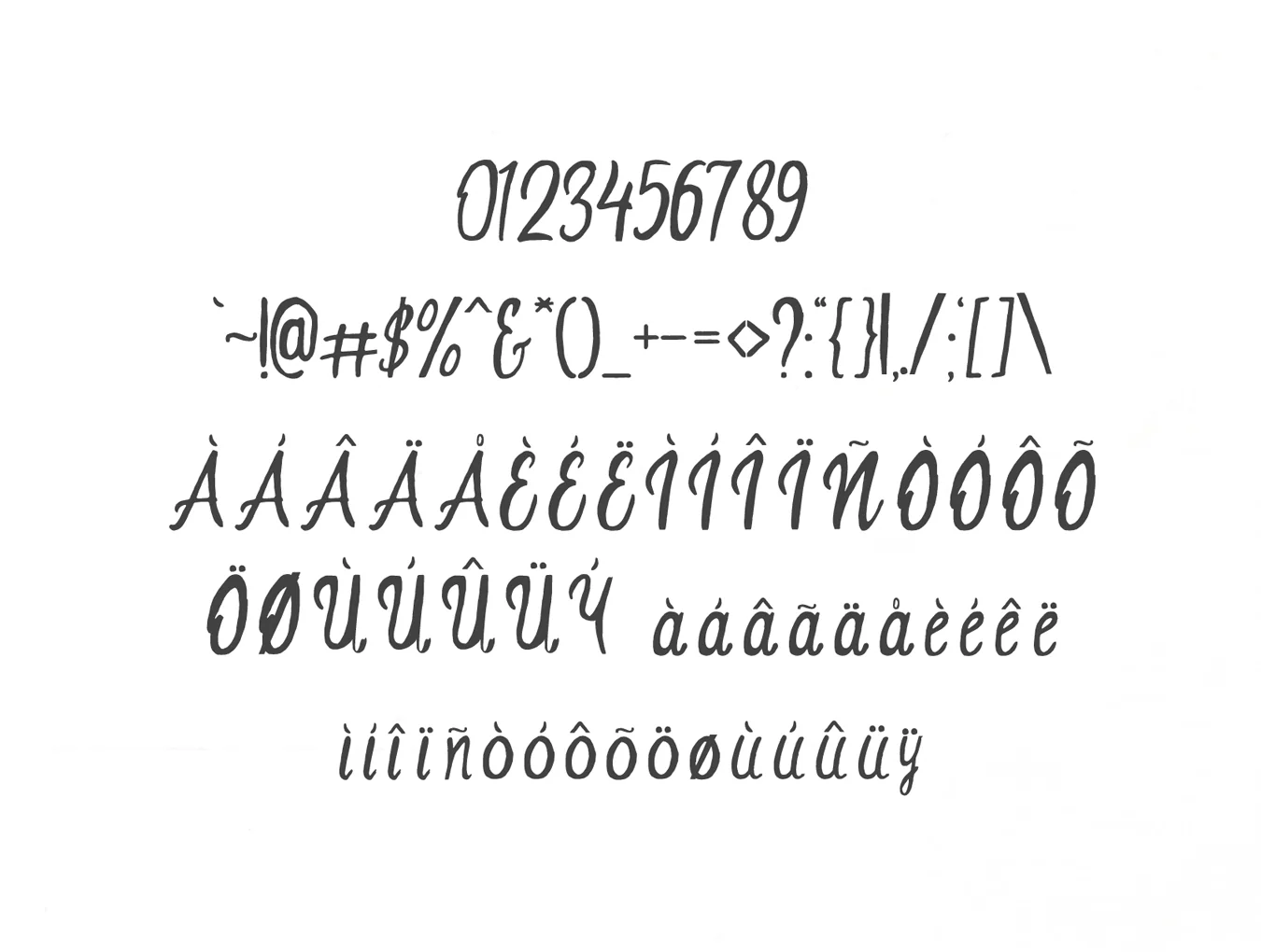 Saarah Fresh Font 3