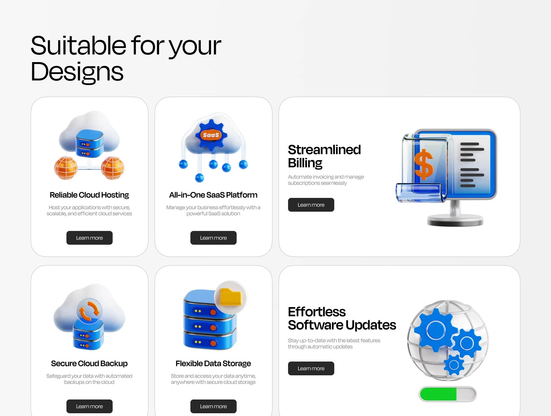 Saas 3D Illustration 3
