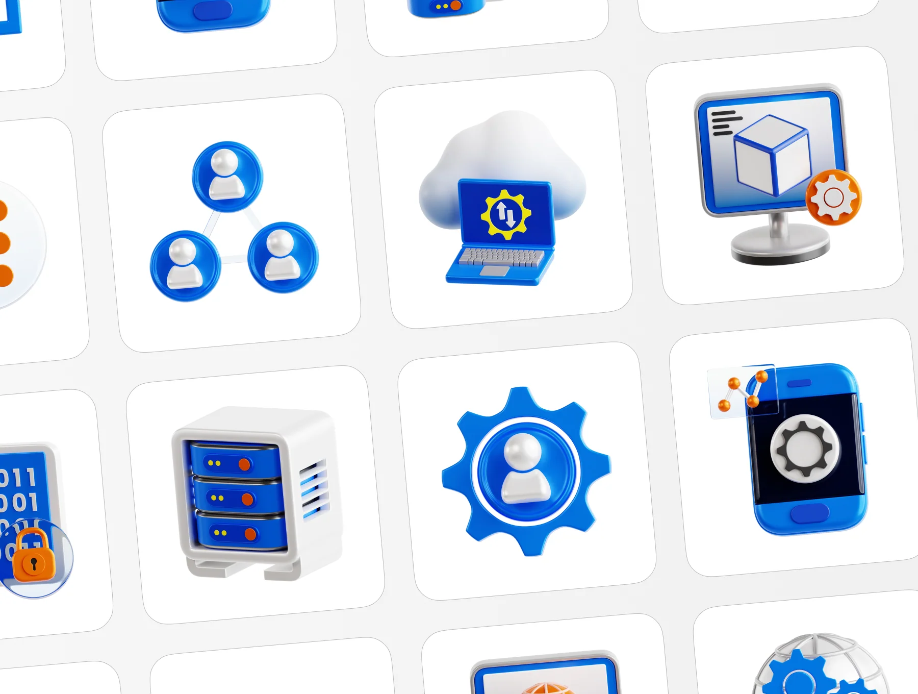 Saas 3D Illustration 6