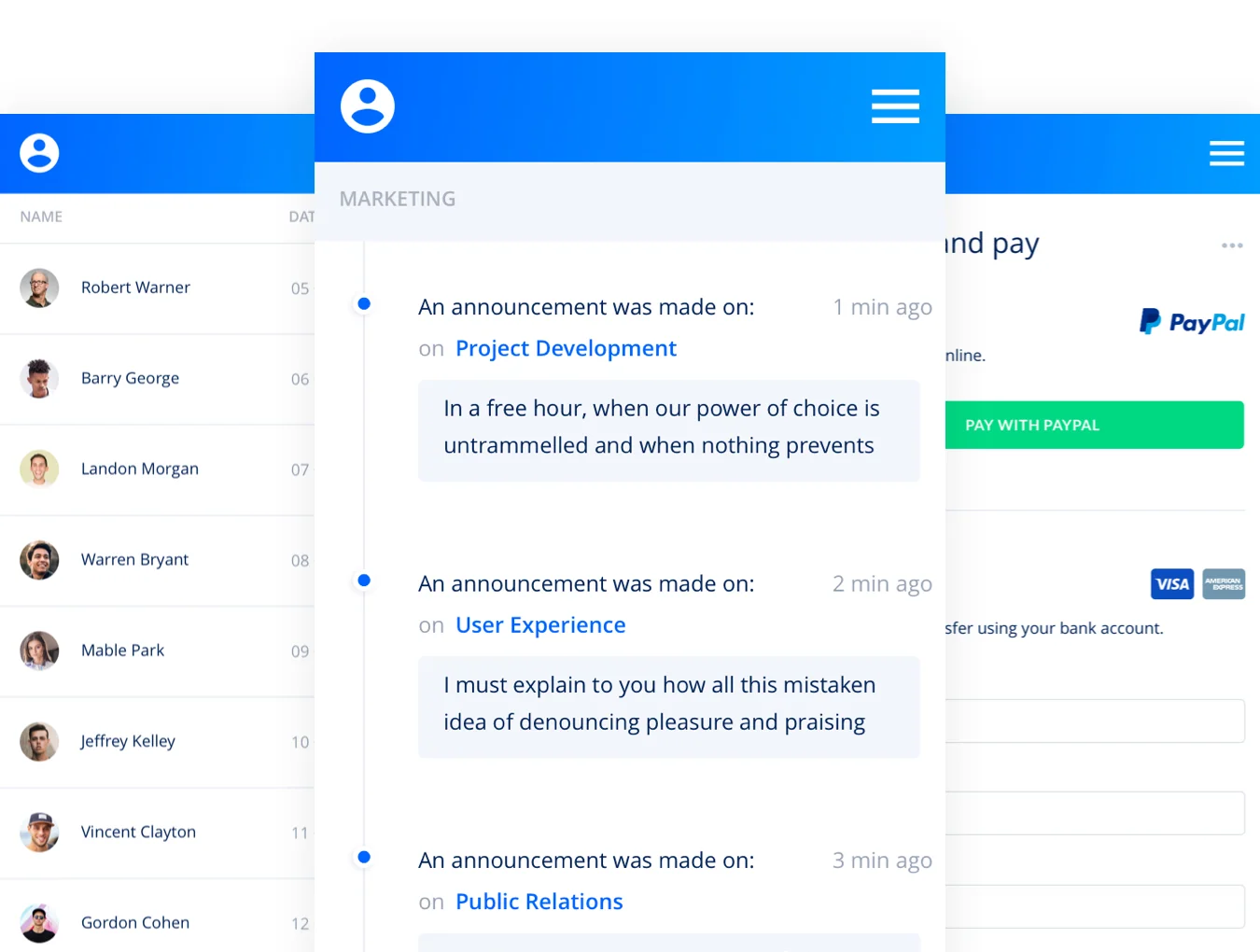 SaaS Admin Mobile UI Kit 3