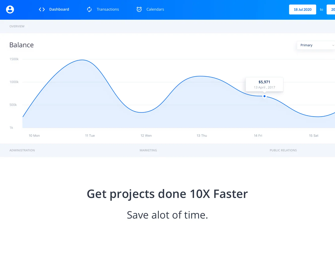 SaaS Admin UI Kit 7