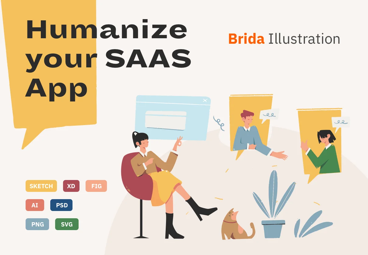 SAAS - Brida Illustration