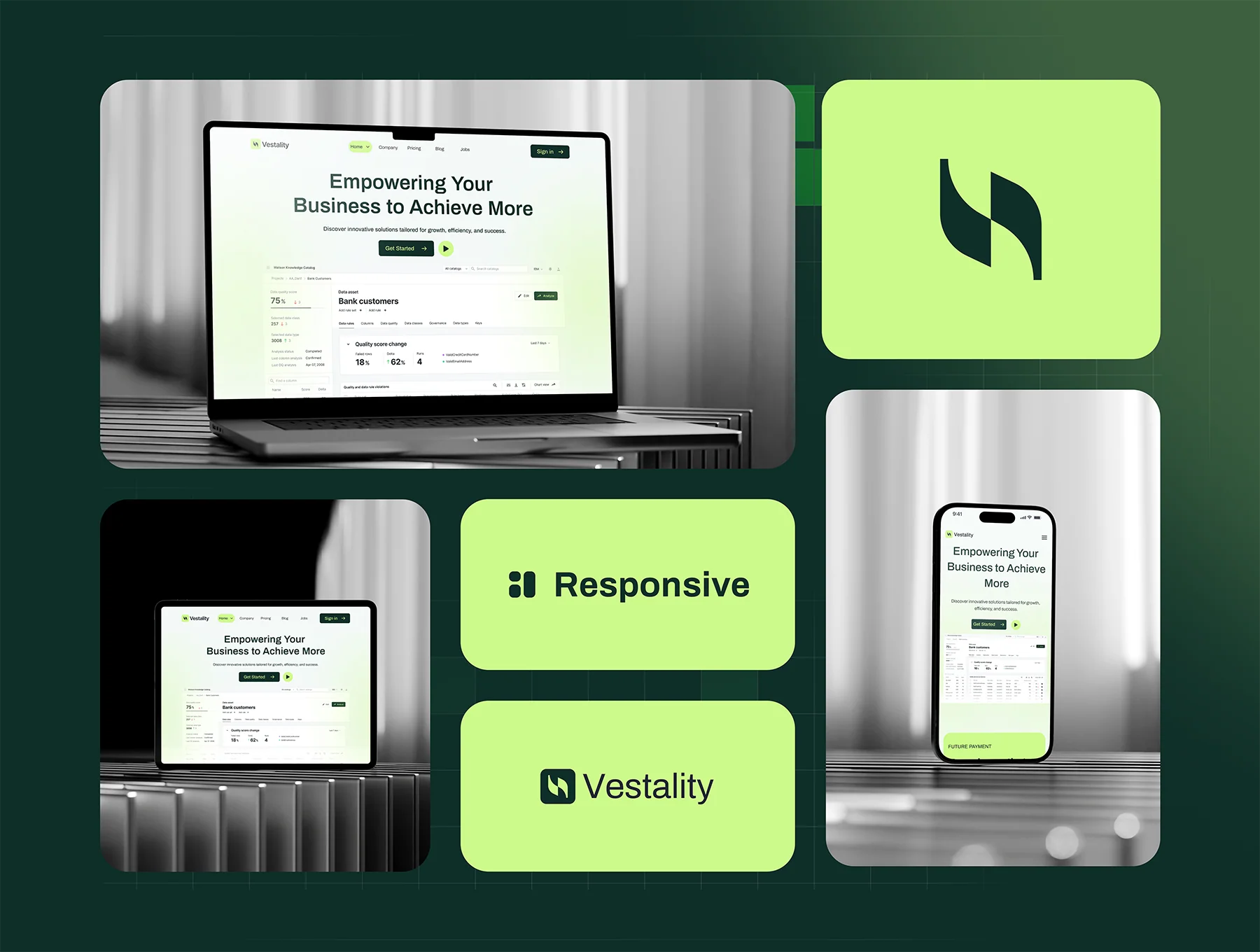 SaaS Business Landing Page 5