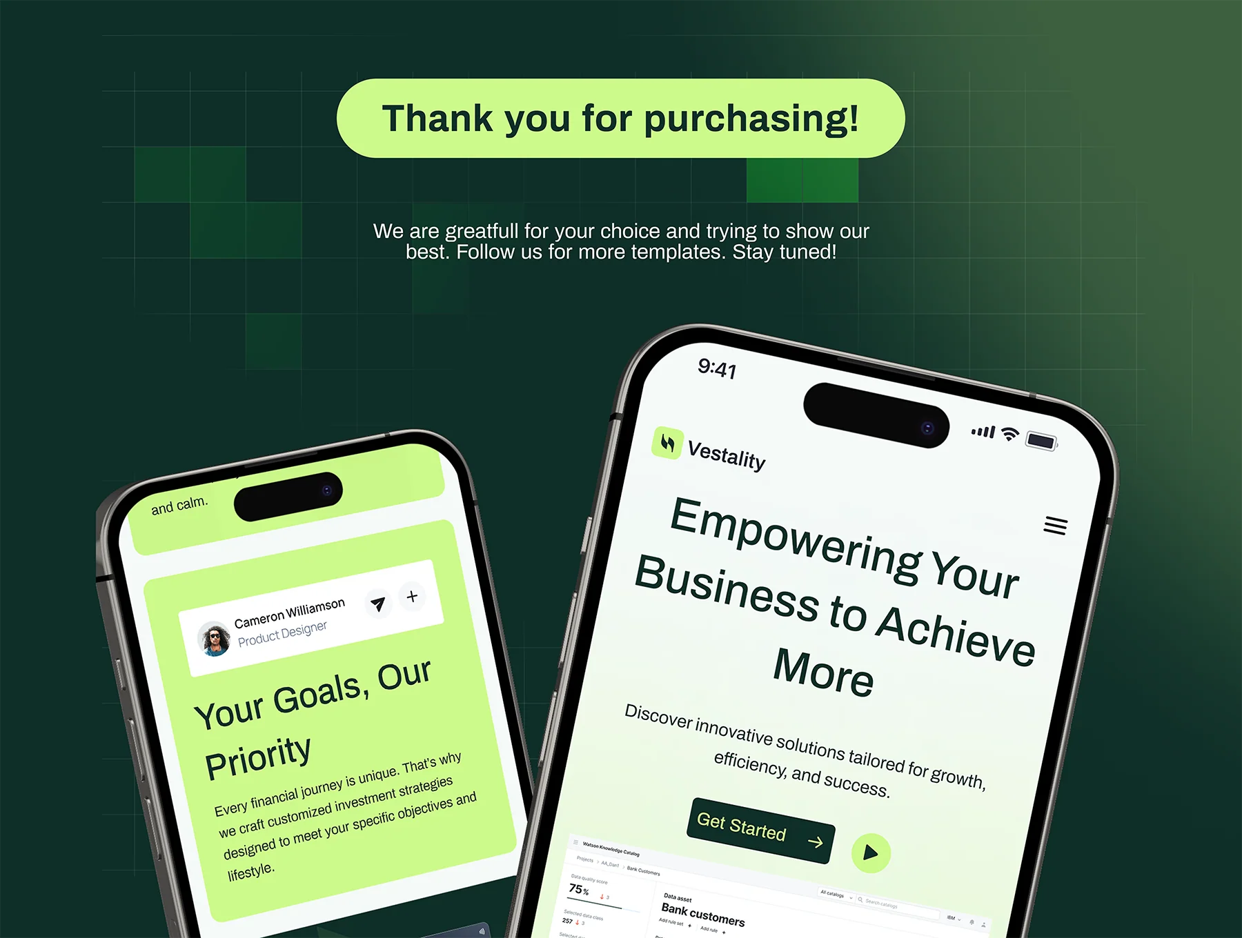 SaaS Business Landing Page 6