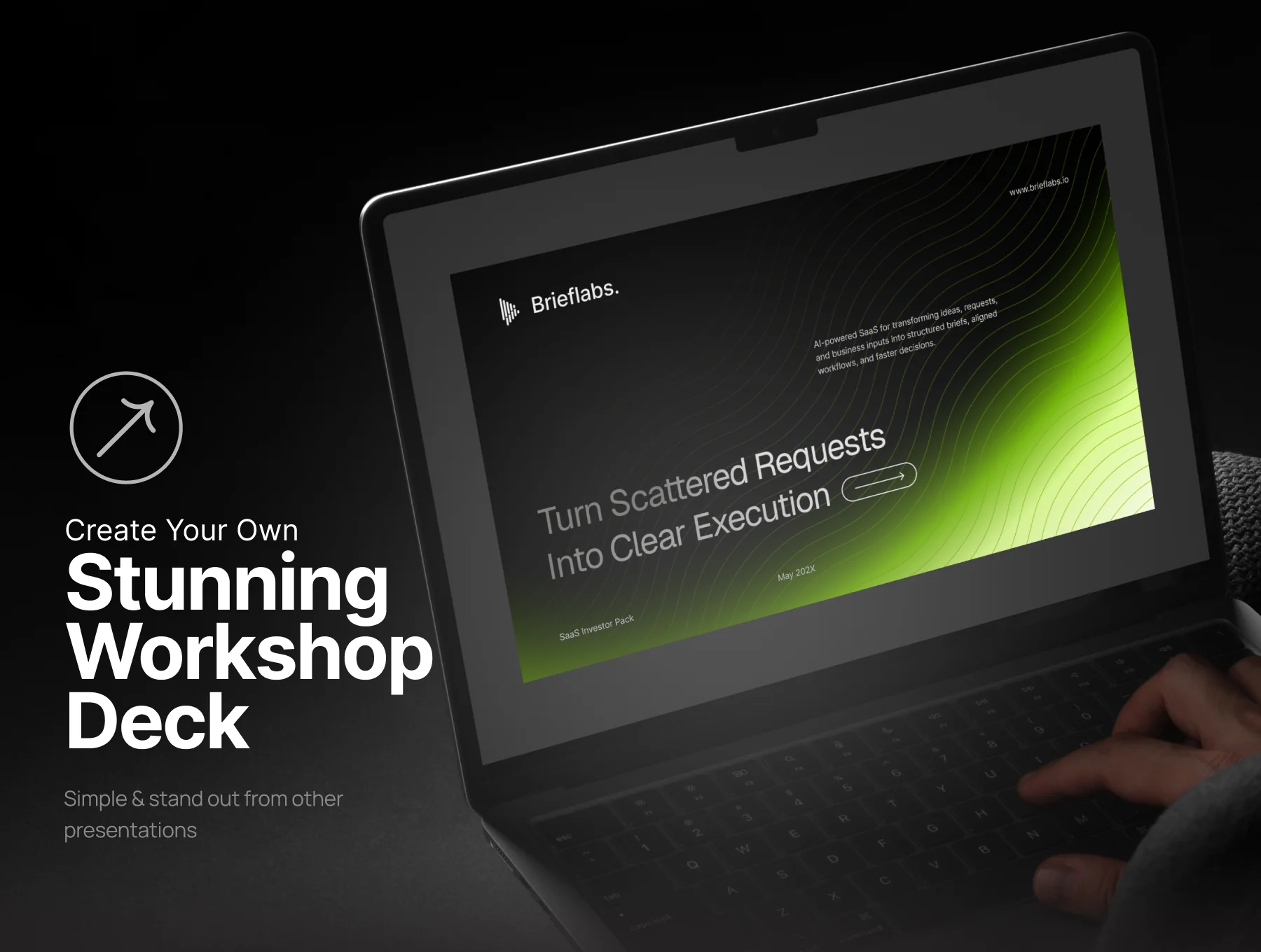 SaaS Investor Pitch Deck Template - Brieflabs 6
