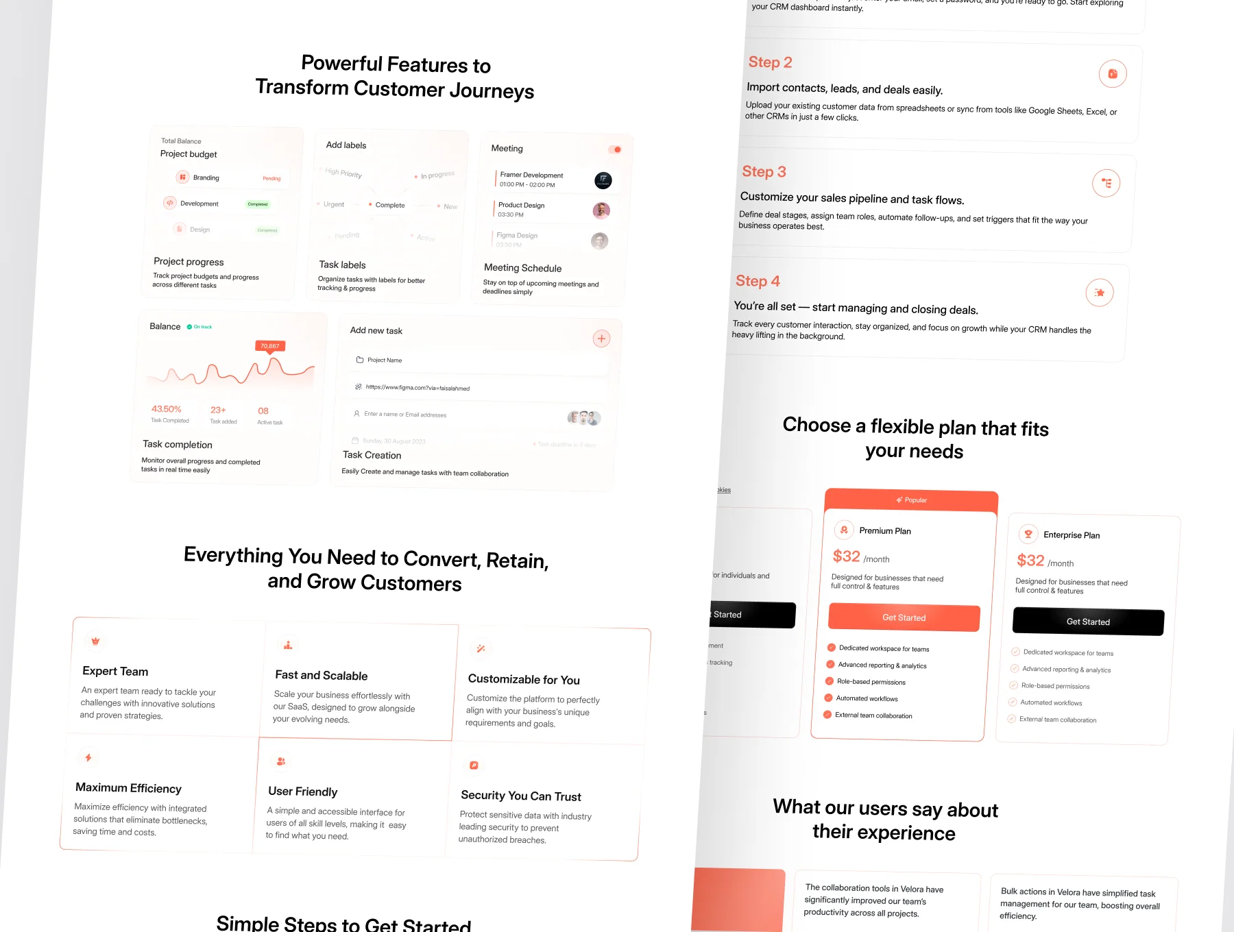 Obliq SaaS Landing Page 5
