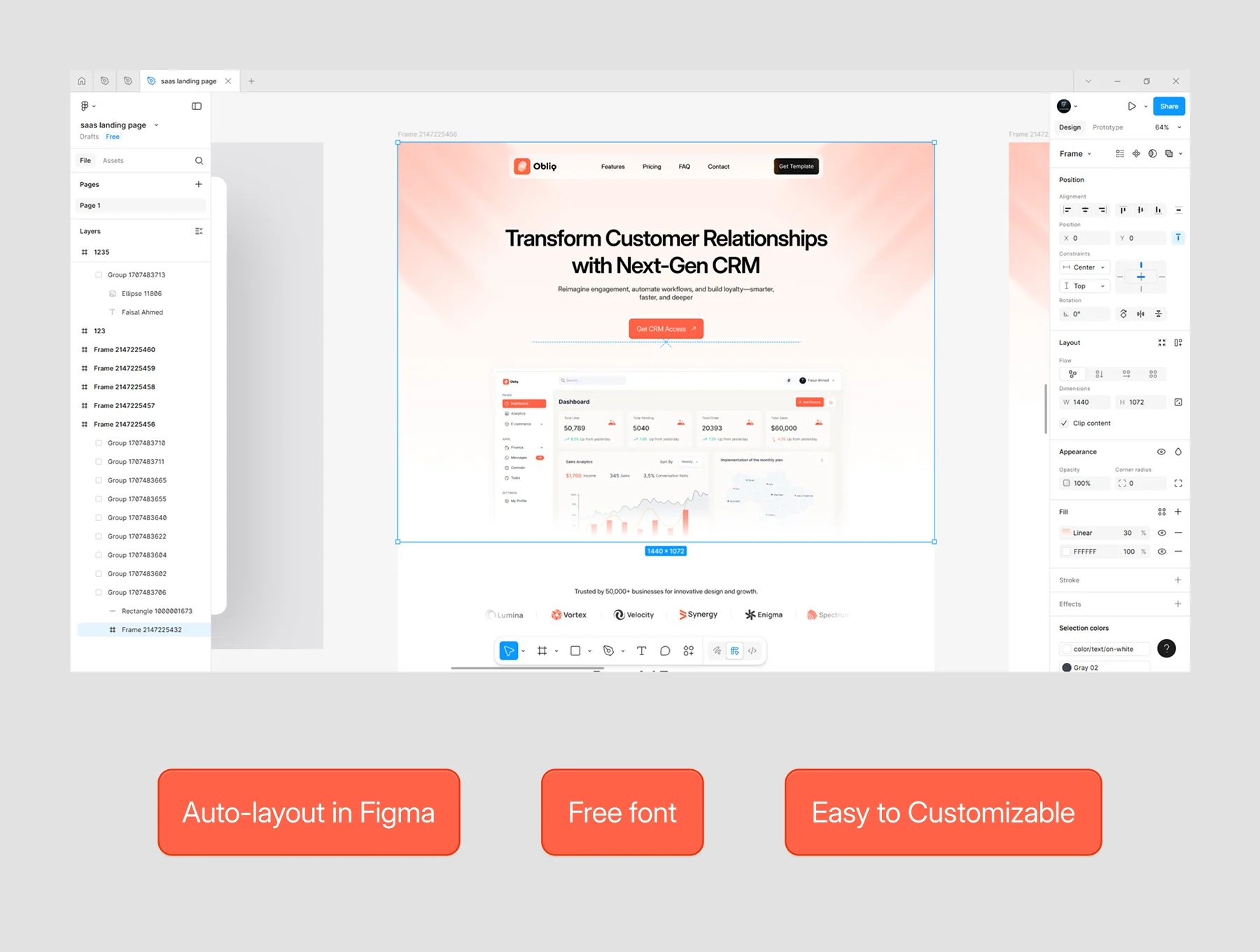 Obliq SaaS Landing Page 6