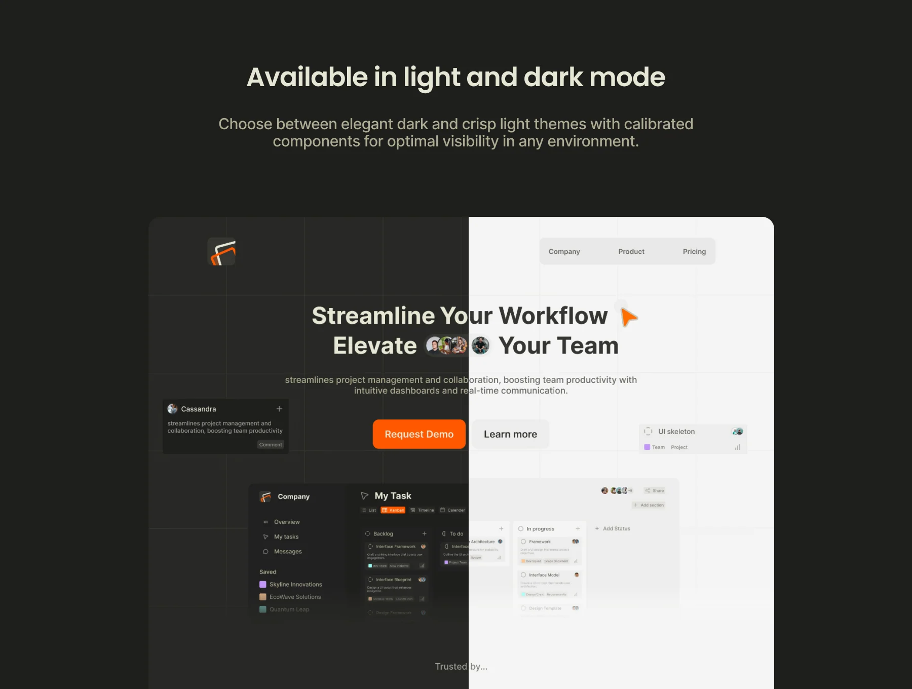 SAAS platform web template 3