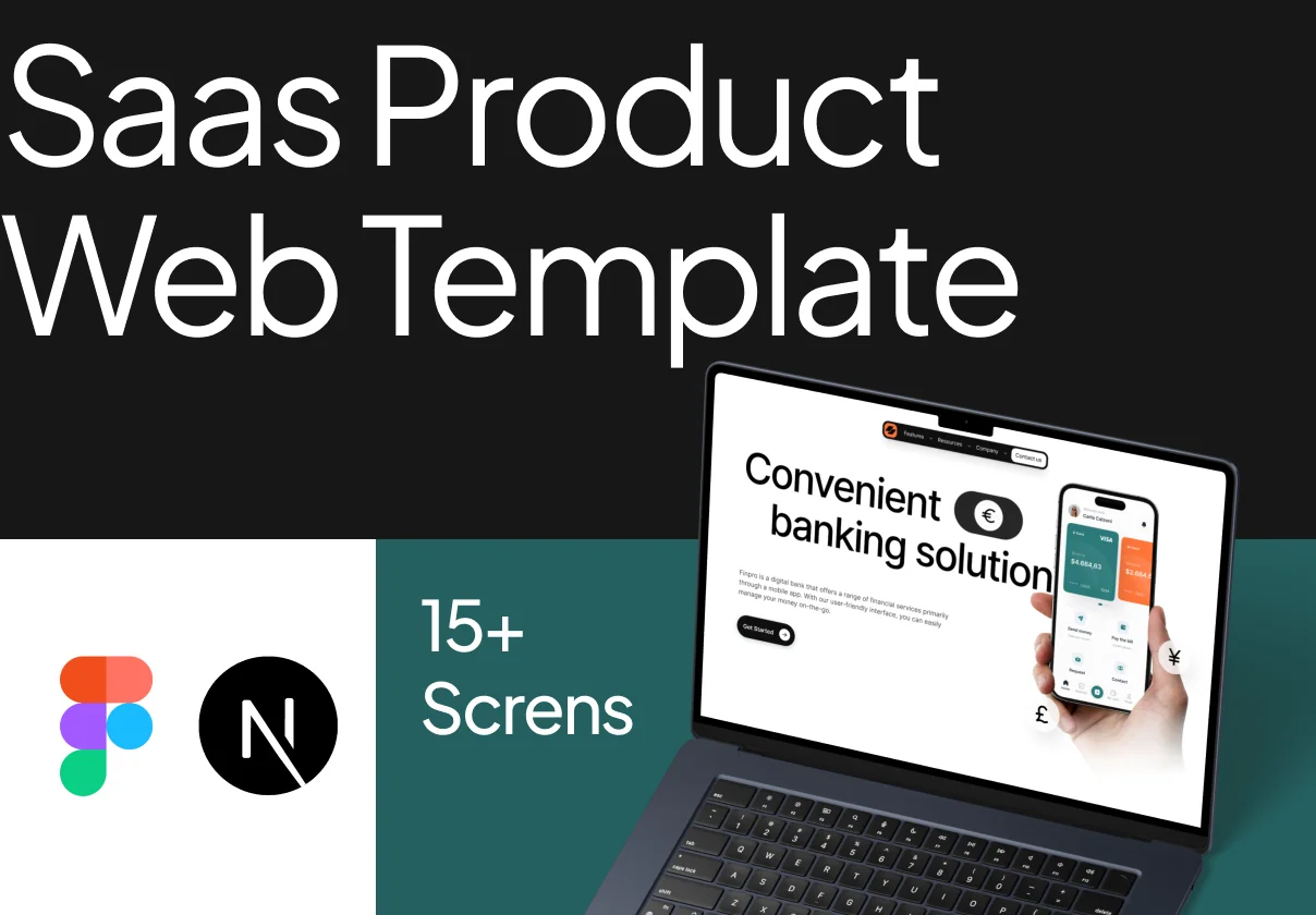 SaaS Product Web Template
