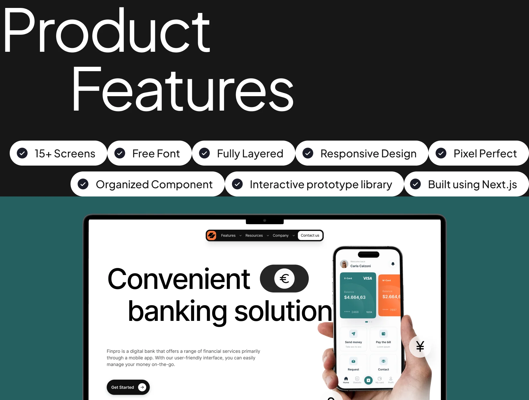 SaaS Product Web Template
