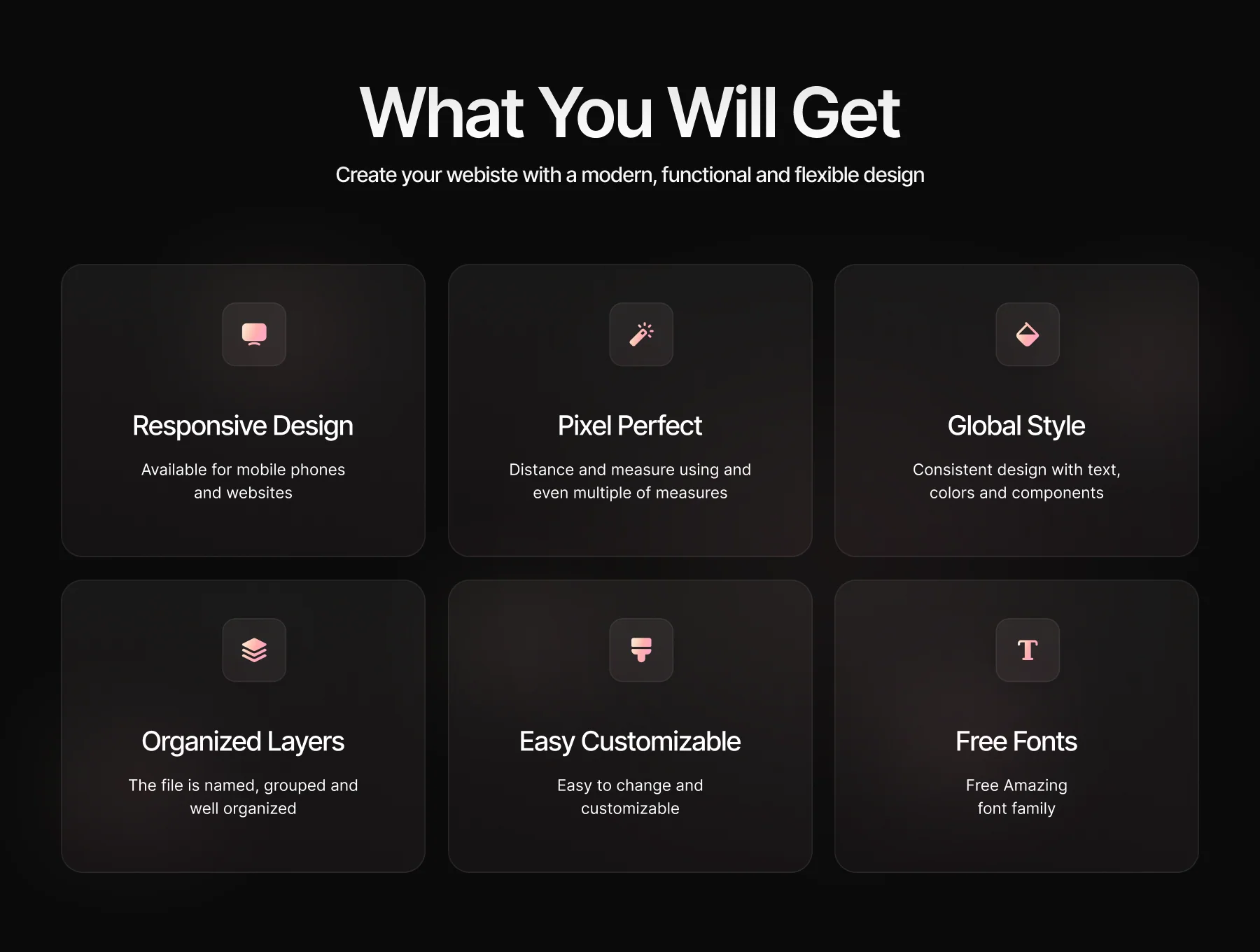 Saas Website Template 2