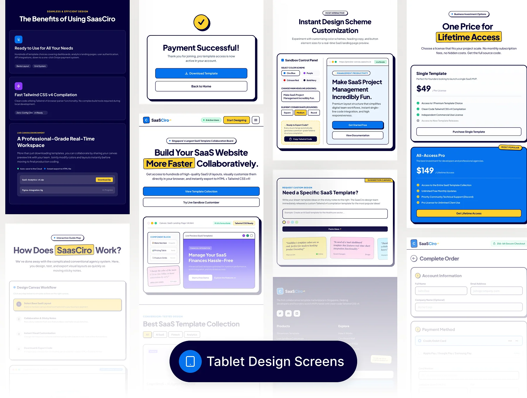 SaaSCiro - Collaborative Marketplace UI Kit 6