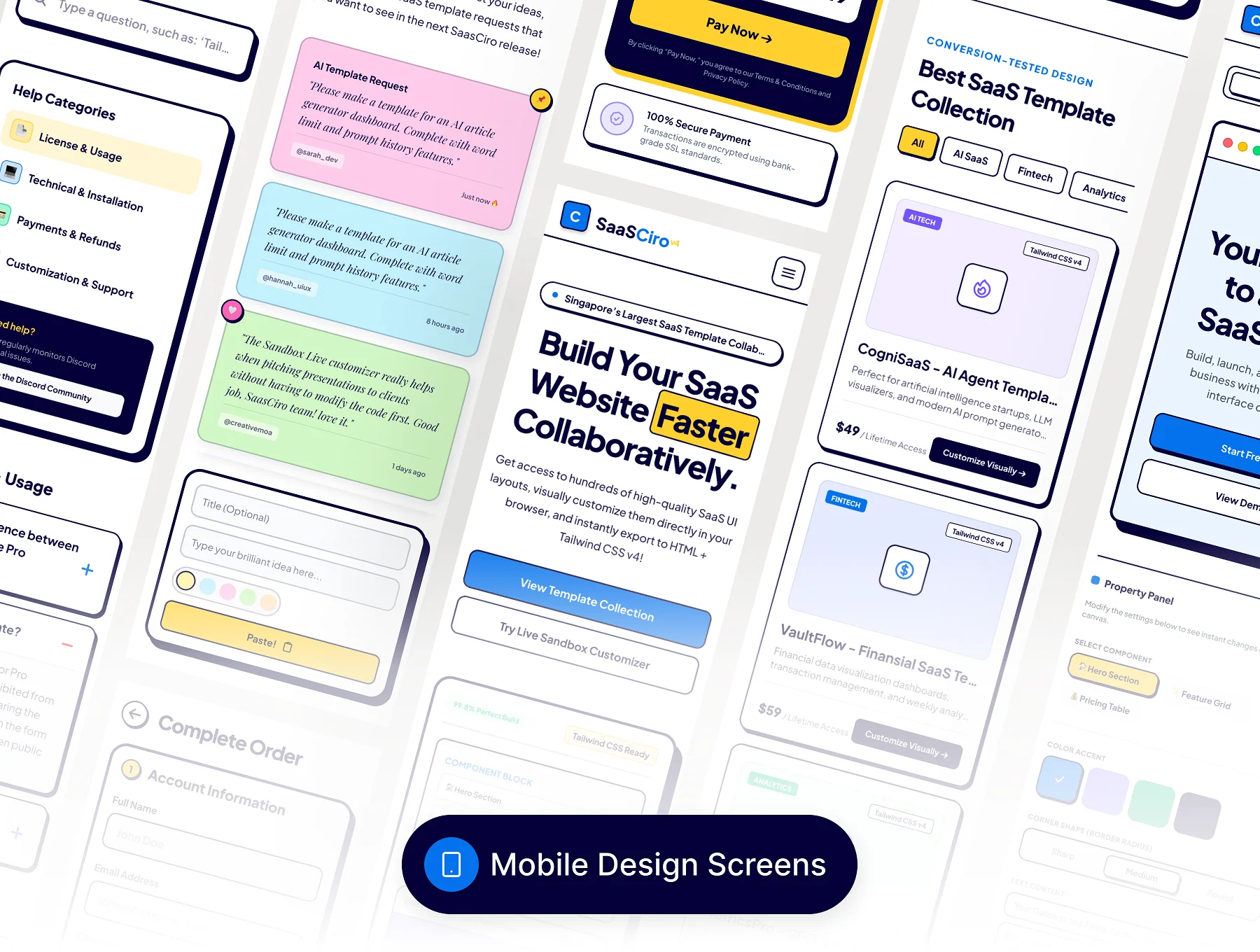 SaaSCiro - Collaborative Marketplace UI Kit 7