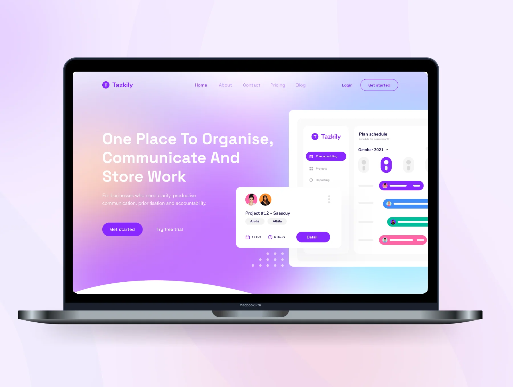 Saascuy - Saas Landing Page UI KIT 4