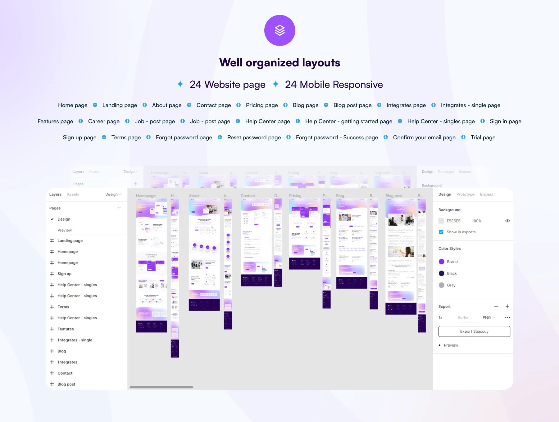 Saascuy - Saas Landing Page UI KIT 6