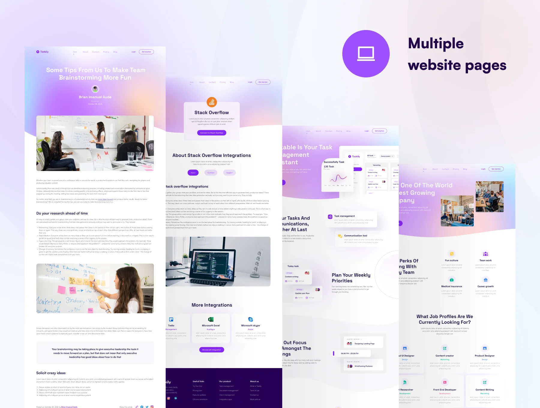 Saascuy - Saas Landing Page UI KIT 7