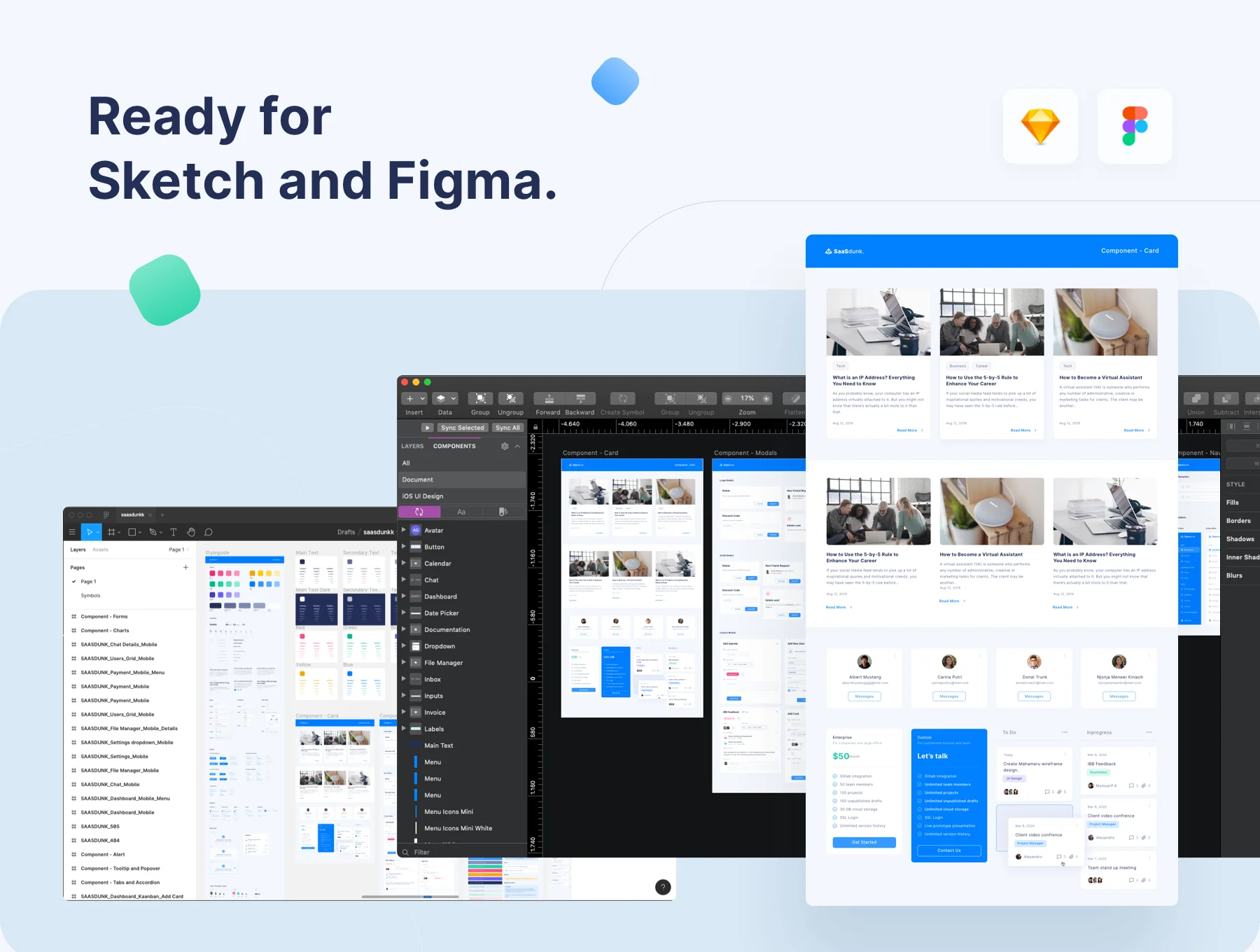 SaaSdunk - SaaS Dashboard UI Kit 9
