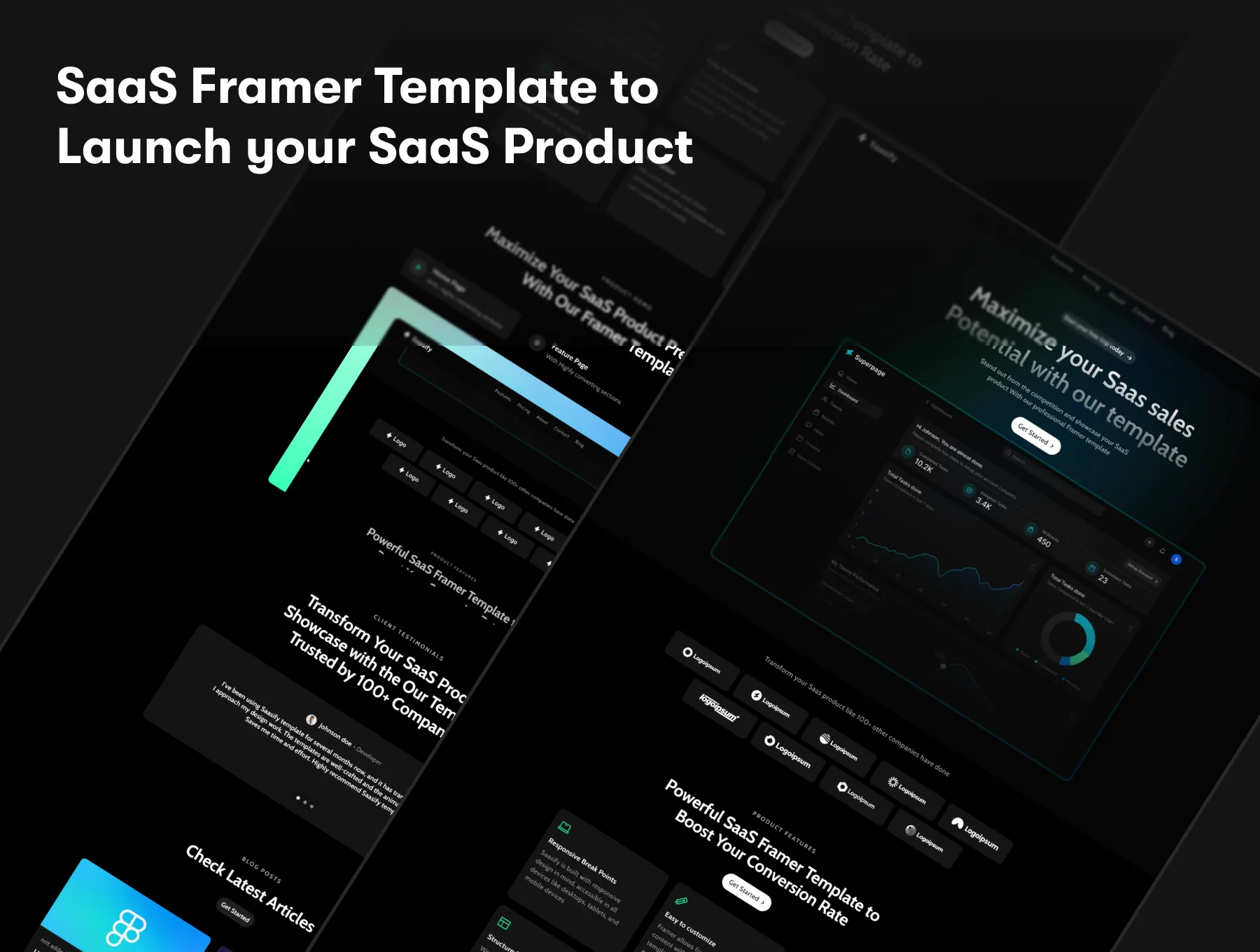 Saasify - Framer Saas Template