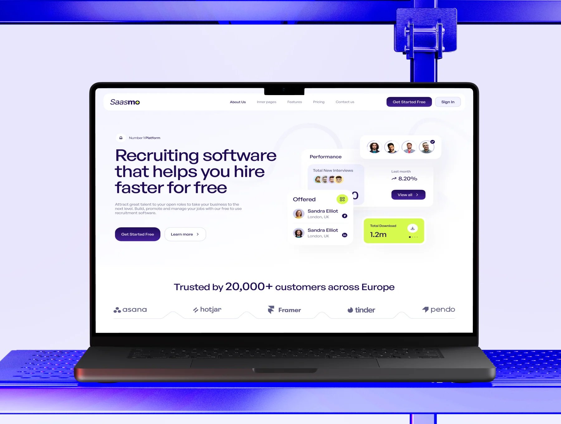 Saasmo-Saas website design 6