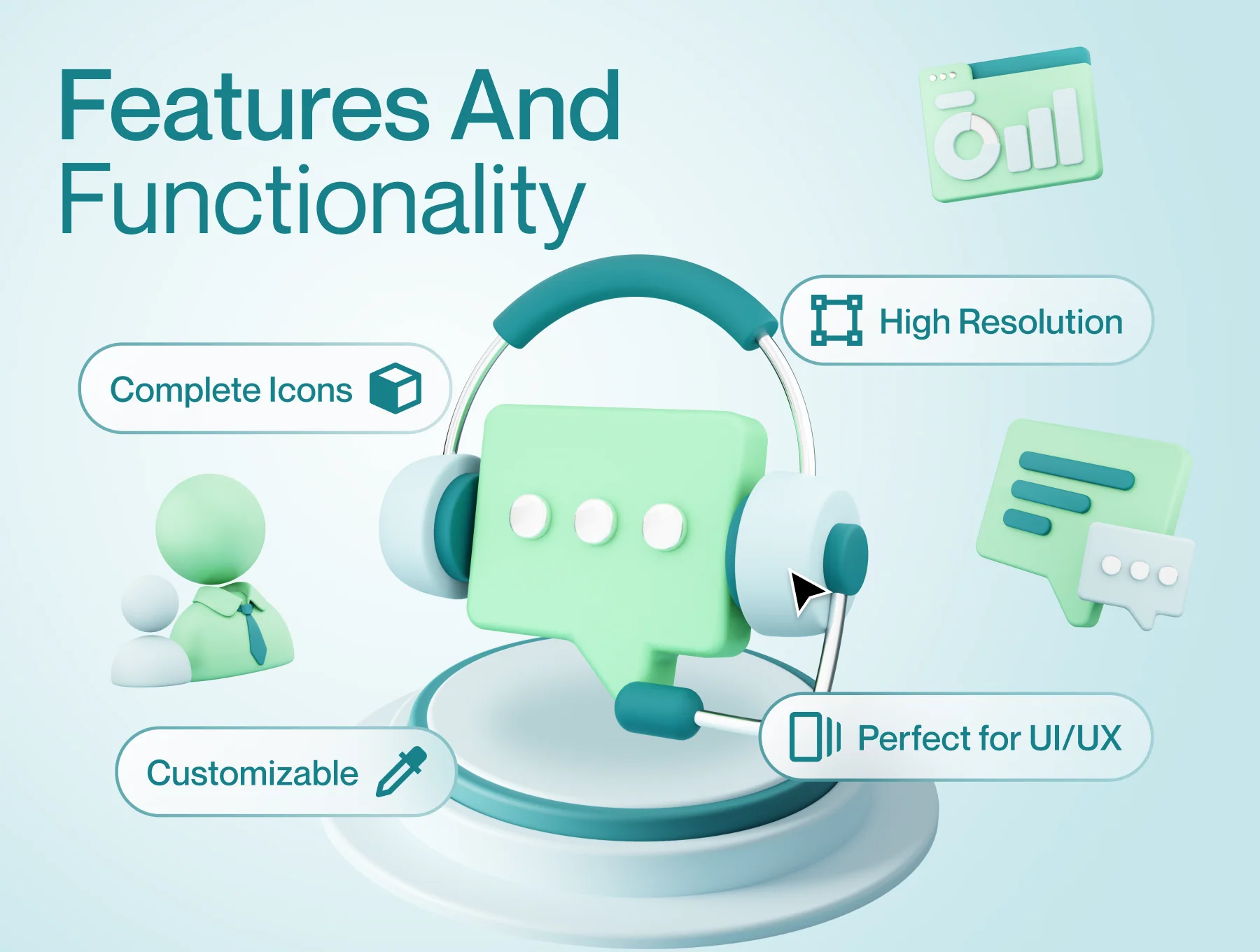 Saasy - SaaS 3D Icon Set 3
