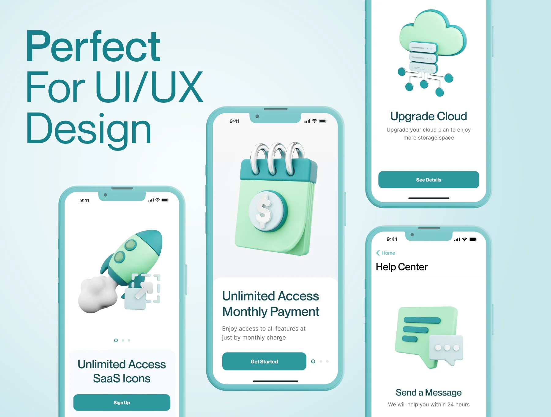 Saasy - SaaS 3D Icon Set 5