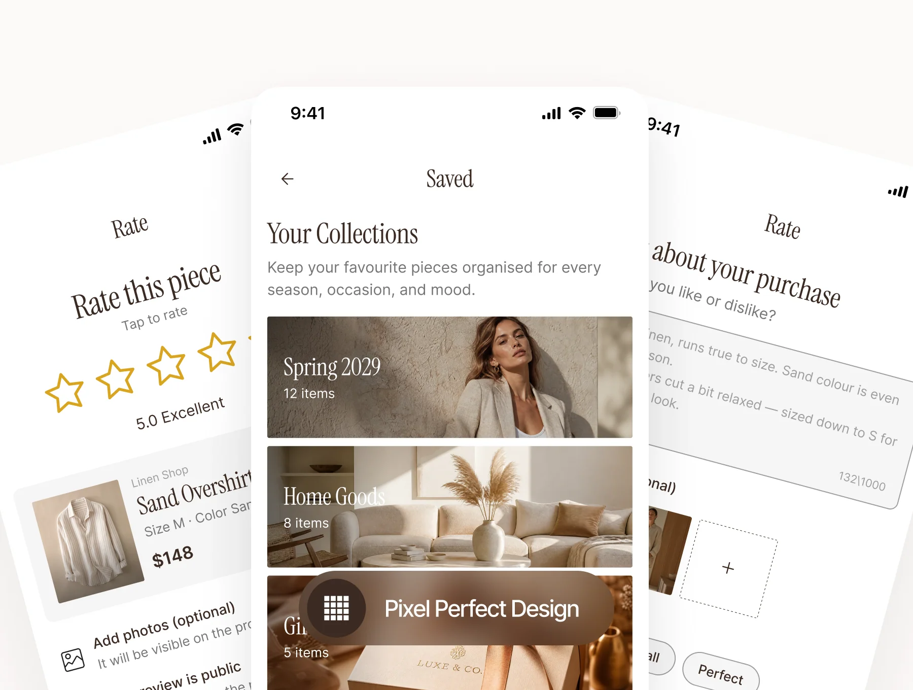 Sable - Fashion E-Commerce Mobile App UI Kit 4
