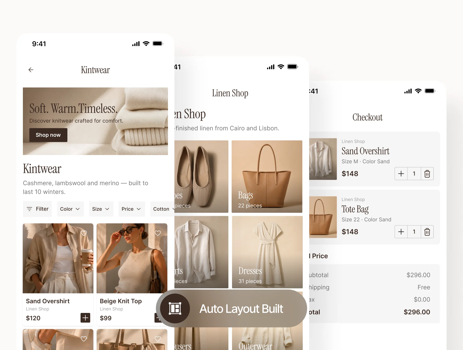 Sable - Fashion E-Commerce Mobile App UI Kit 5