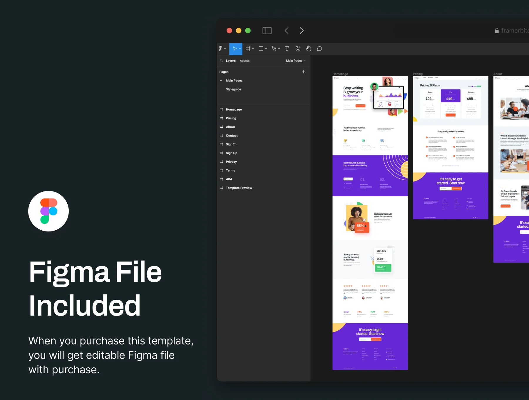 Sabric - Framer SaaS & Startup Template 6