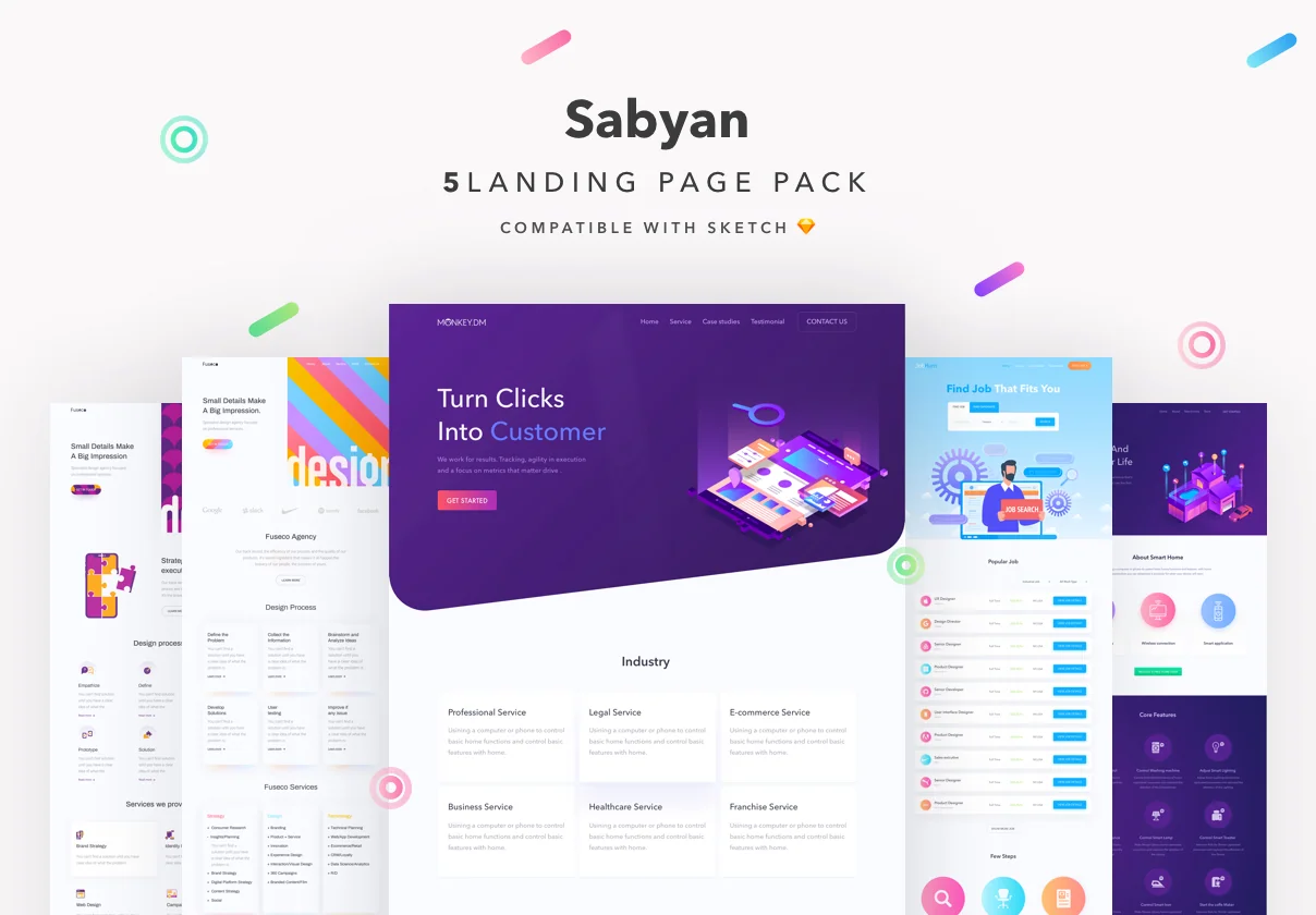 Sabyan Landing Page