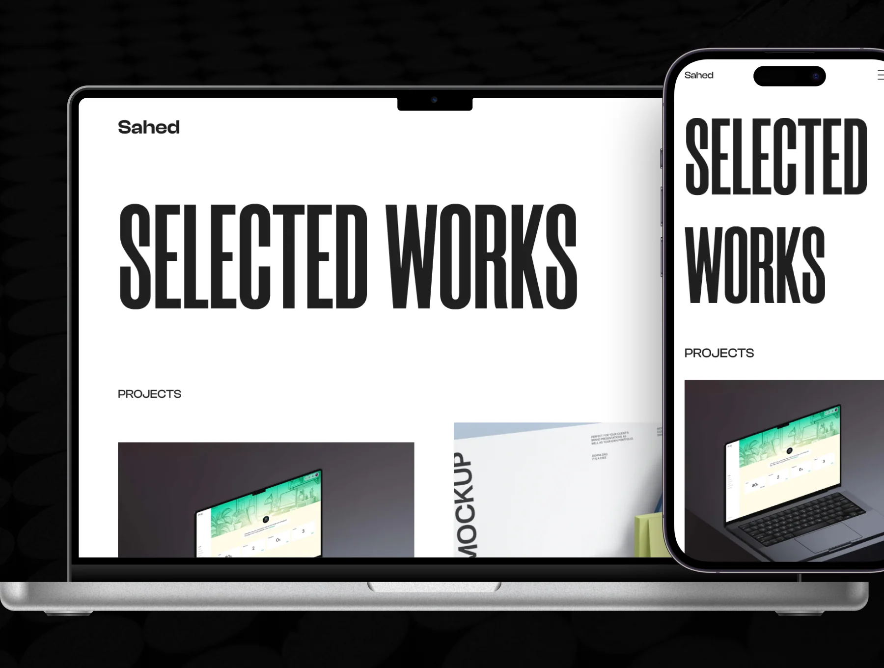 Sahed - Personal Portfolio Website 2