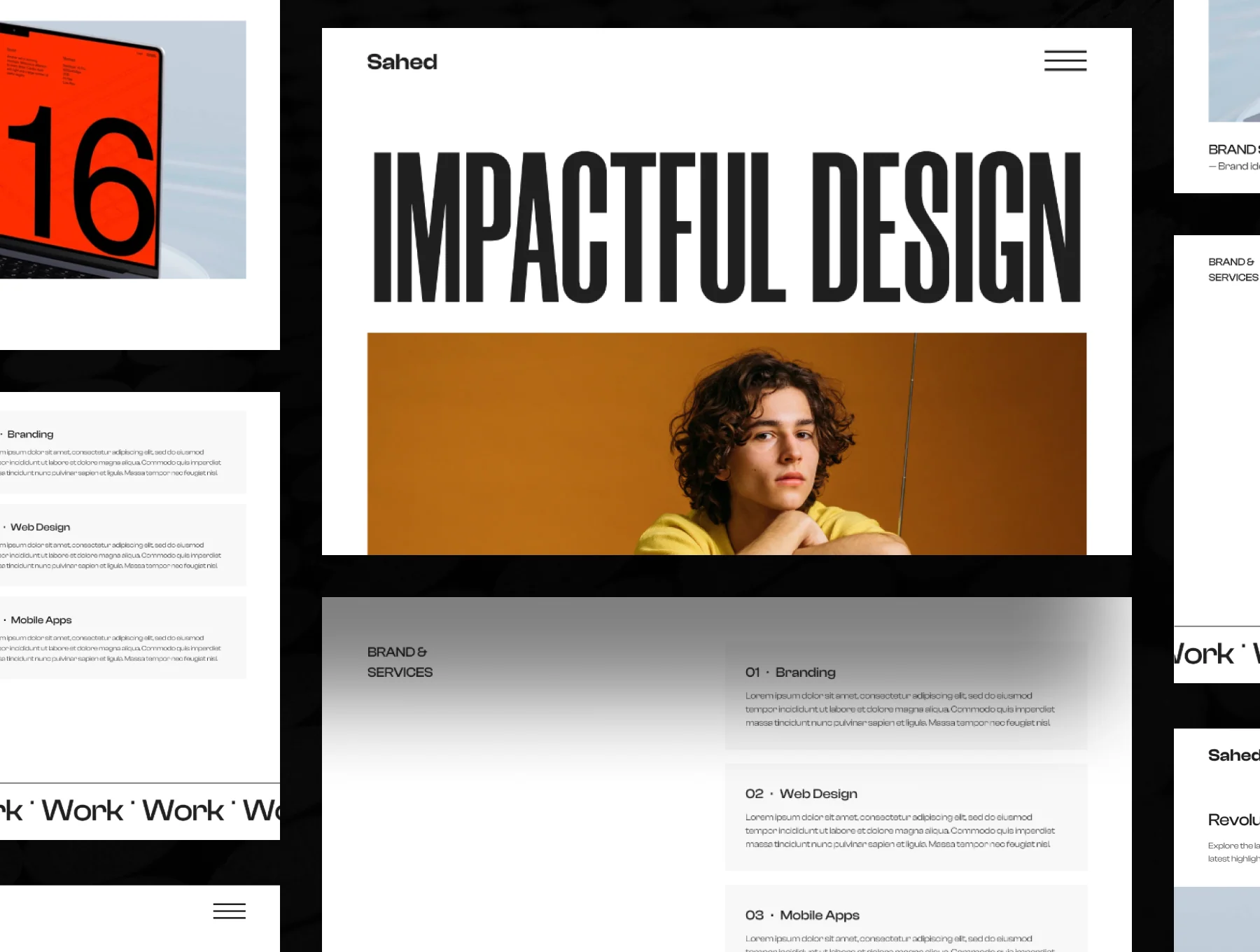 Sahed - Personal Portfolio Website 3