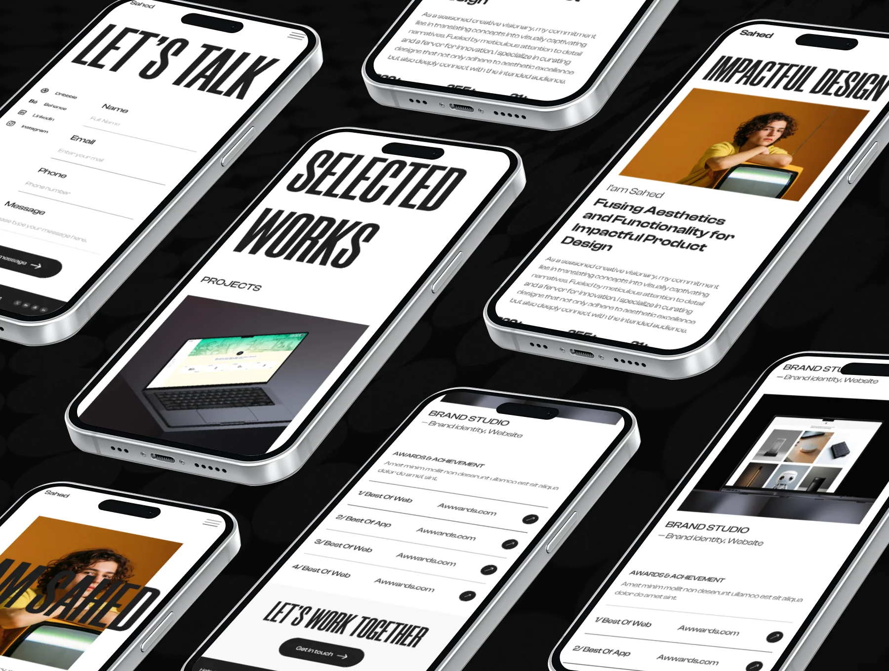Sahed - Personal Portfolio Website 5