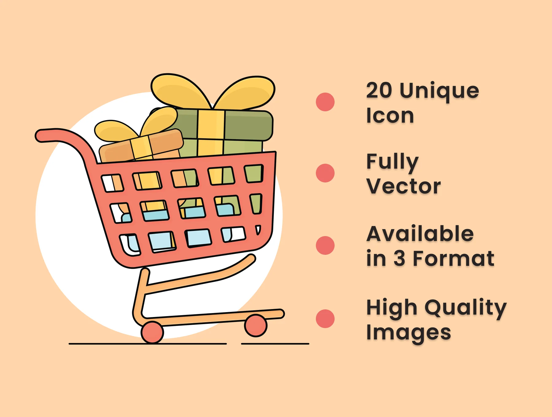 Sale 2D Icon Illustration Set Vol 3 2