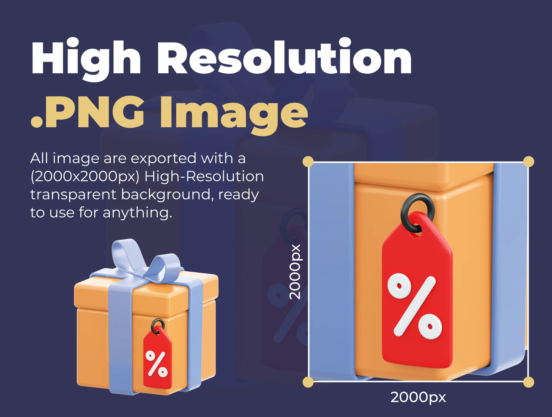 SALE 3D Icon Pack 3