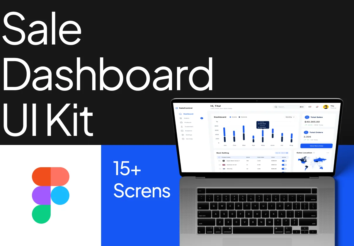 Sale Dashboard UI Kit
