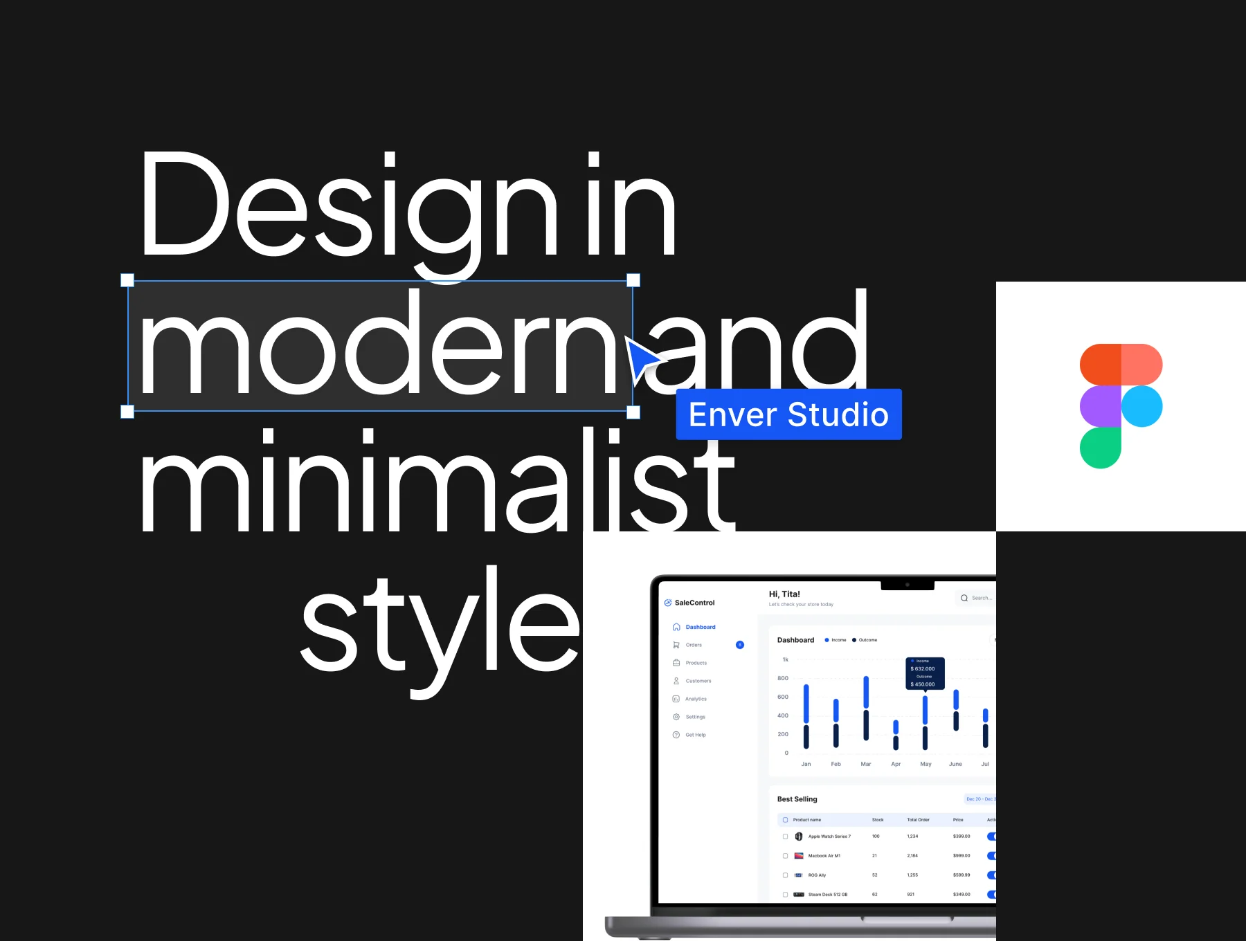 Sale Dashboard UI Kit 2