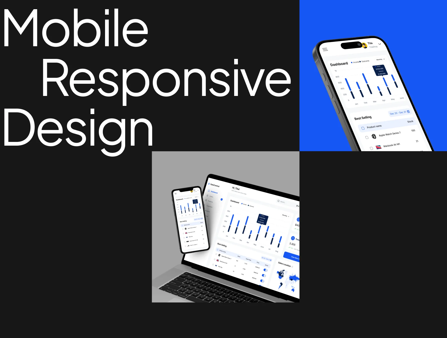 Sale Dashboard UI Kit 6